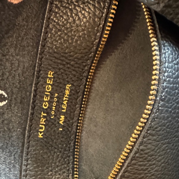 Kurt Geiger Black Tote with Colorful Dots - Picture 12 of 13